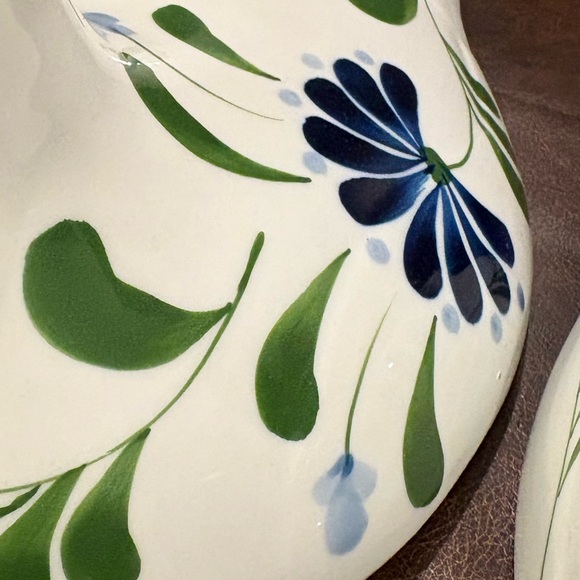 Dansk Blue Flower Chicken Casserole Dish 🐓 💙 - Picture 7 of 9